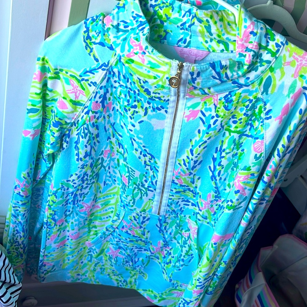 💥❤️Lilly Pulitzer - medium- euc- popover - ✨💚